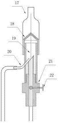 A kind of soft water circulating water cooling mold device for edge milling wheel