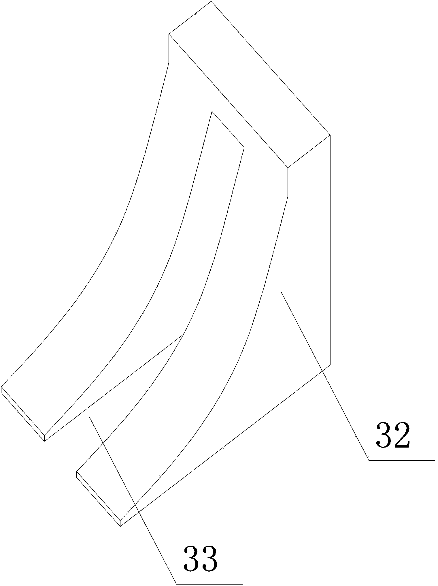 Guiding and pushing type honeysuckle picking machine