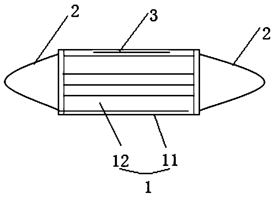 Antibacterial non-woven fabric, preparation method of antibacterial non-woven fabric and mask with antibacterial non-woven fabric