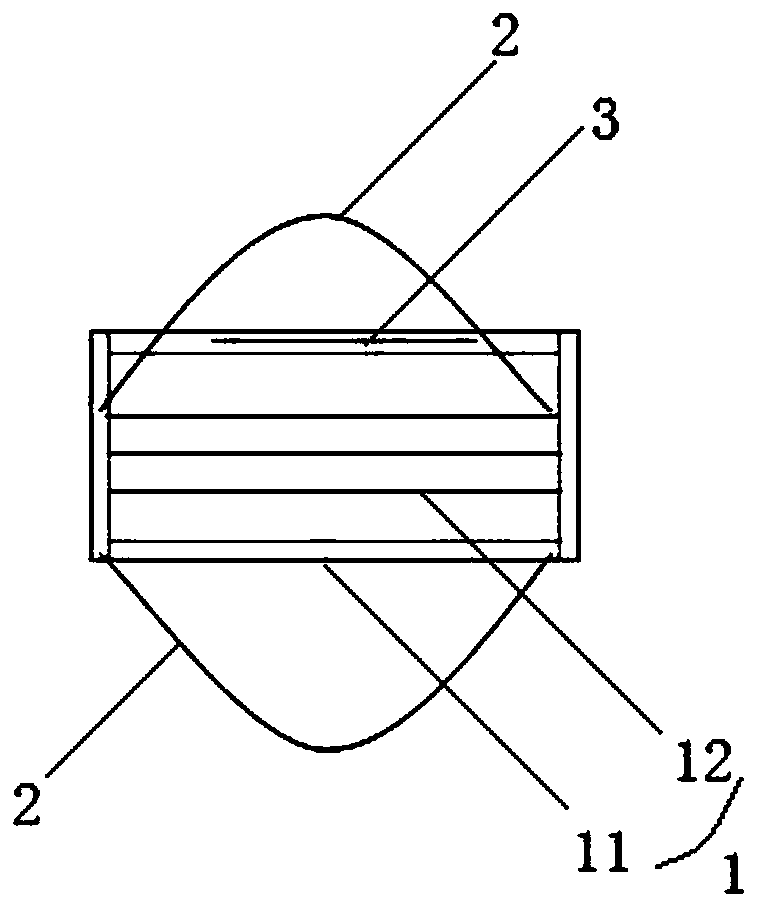 Antibacterial non-woven fabric, preparation method of antibacterial non-woven fabric and mask with antibacterial non-woven fabric