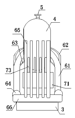 Efficient steam boiler