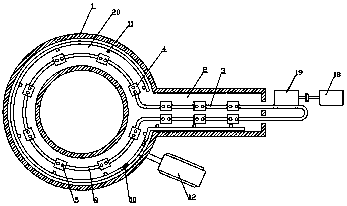 Equipment and method for continuous preparation of biochar