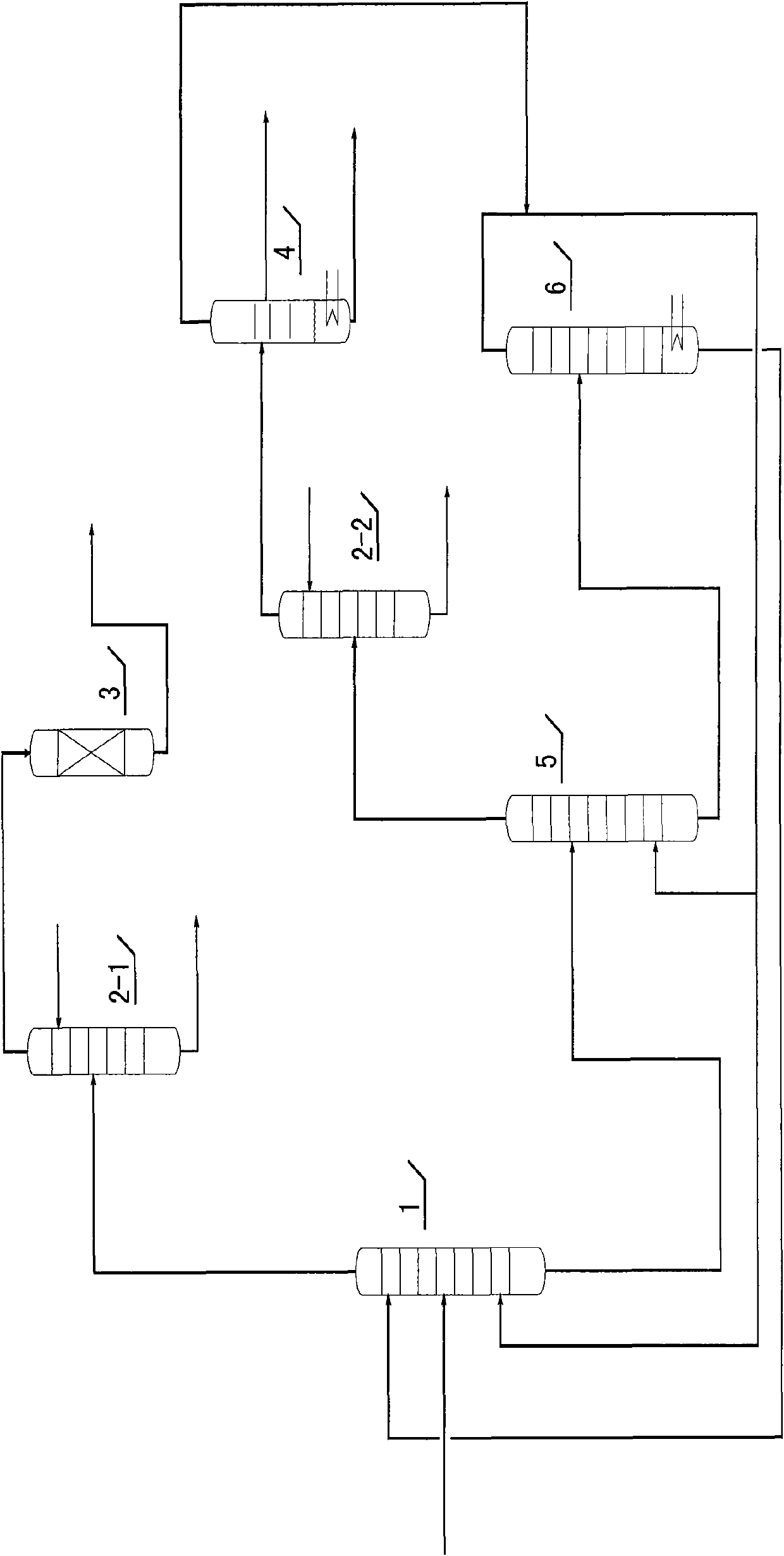 System for producing diesel of high quality and method thereof