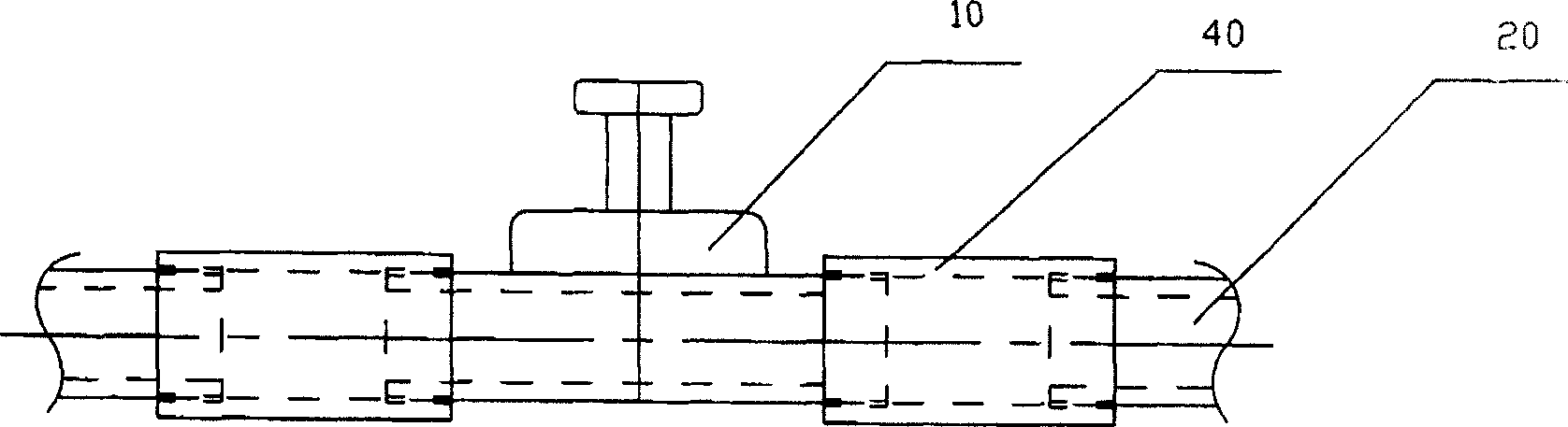 PE electric-melting pipeline valve