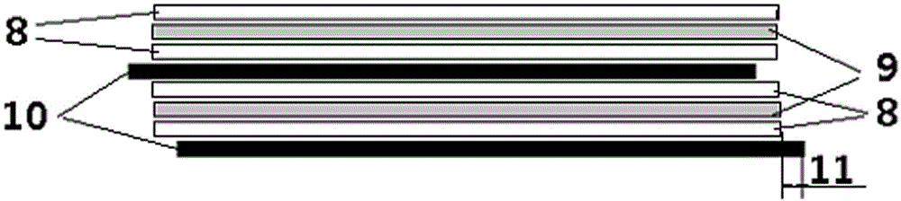 Oil-immersed copper foil capacitor and manufacturing technology thereof