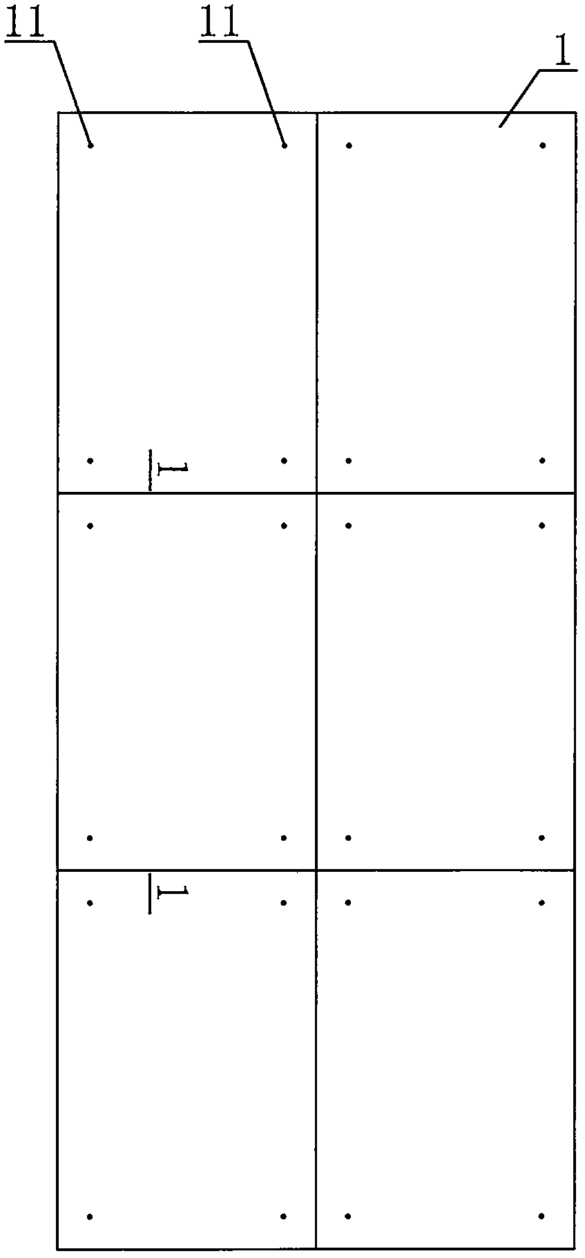 Connecting system for back-bolt type stone curtain wall