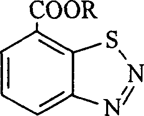 Benzothiadiazole compound and application in plant cell thereof