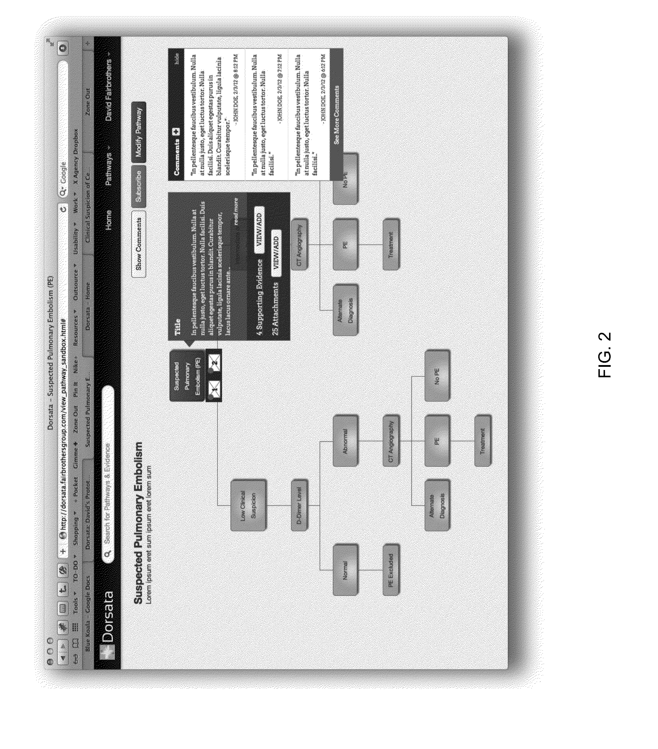 Methods and systems for the collaborative development and discovery of web-based clinical pathways