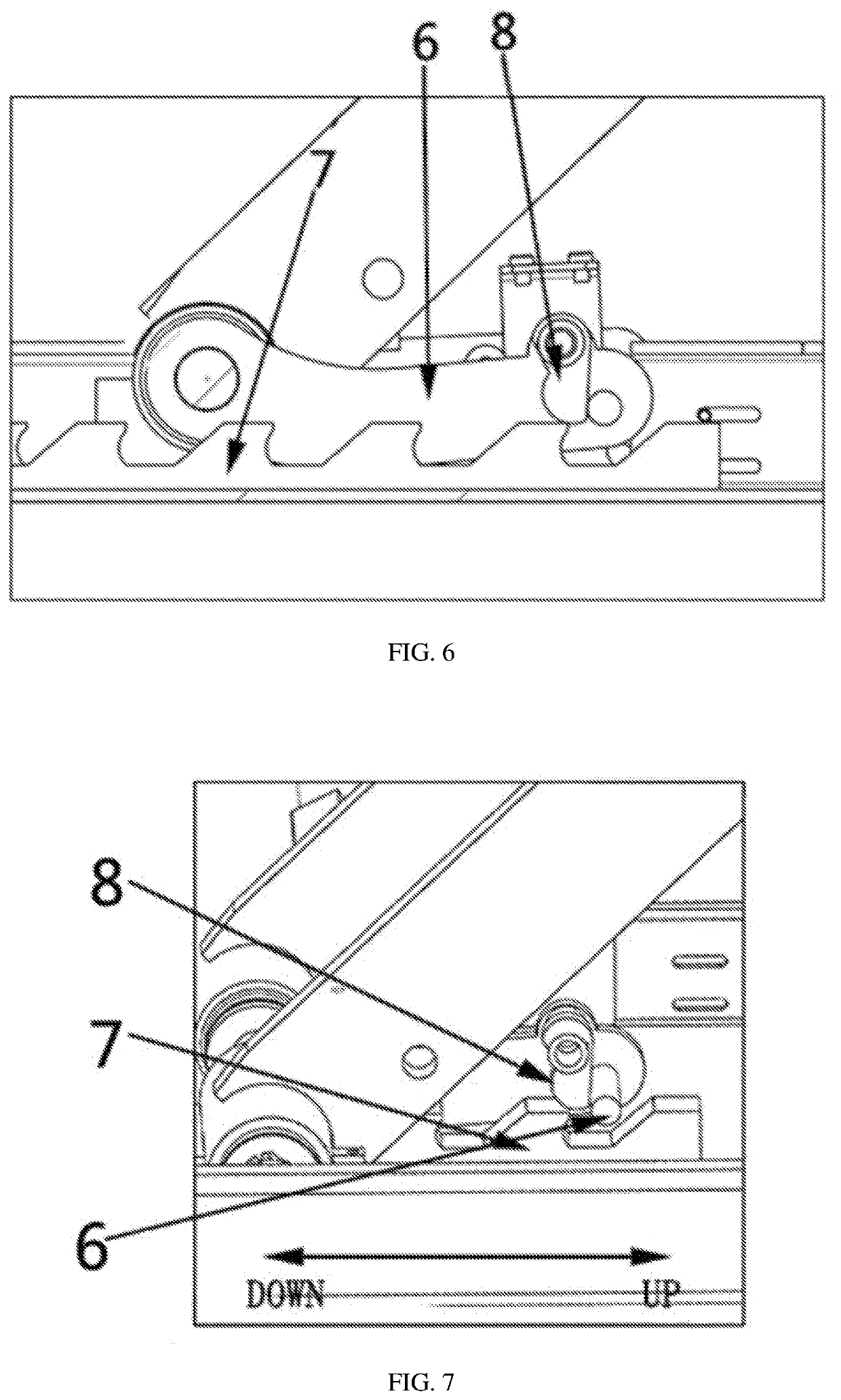 Mechanically unlocked automobile lifter