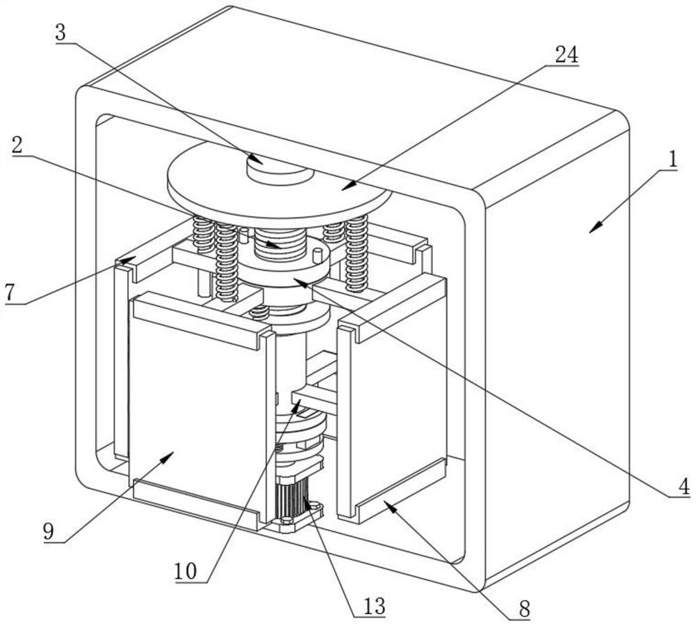 Magnetron sputtering coating machine capable of achieving rapid cooling