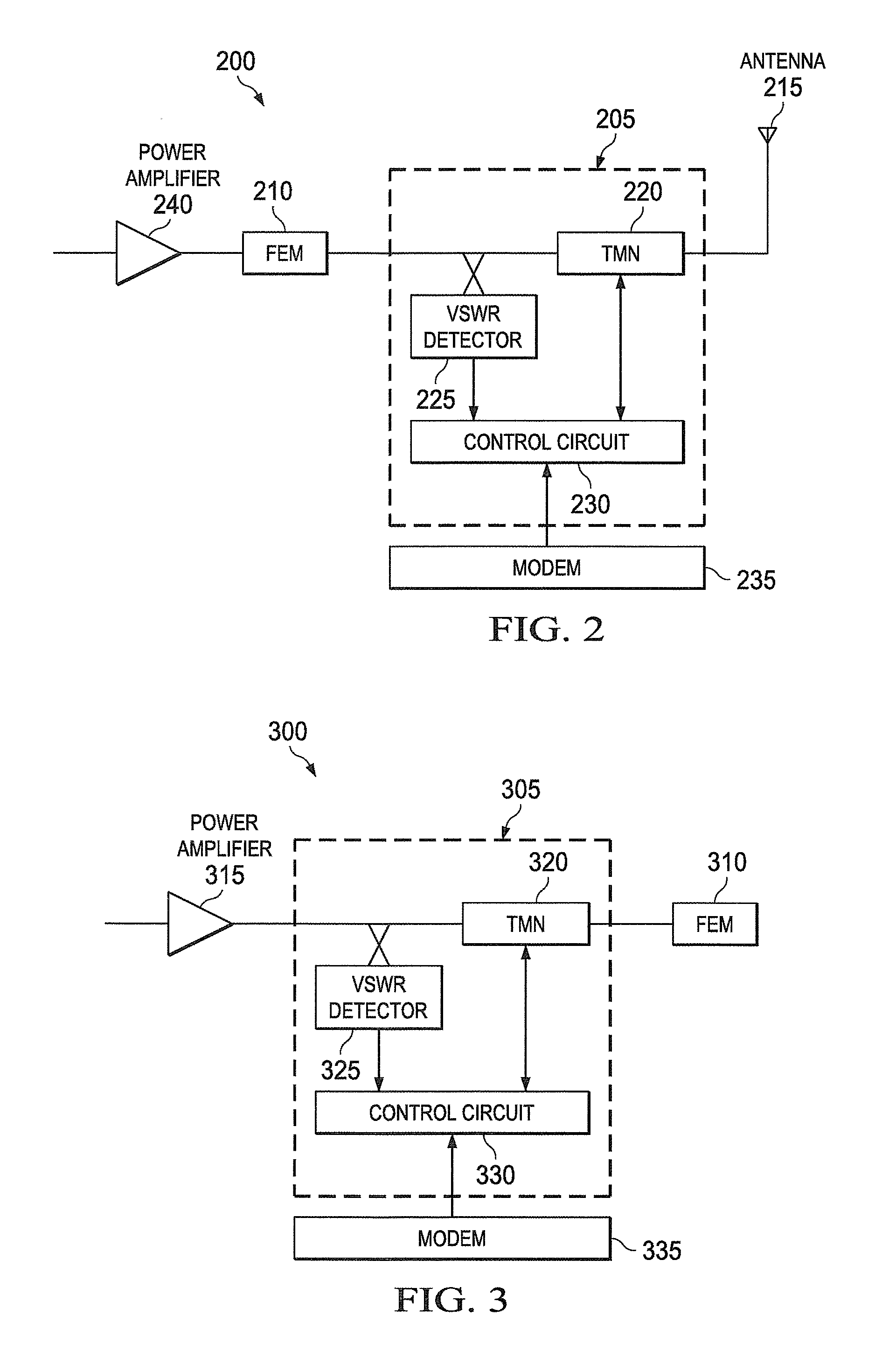 Apparatus and method for controlling a tunable matching network in a wireless network