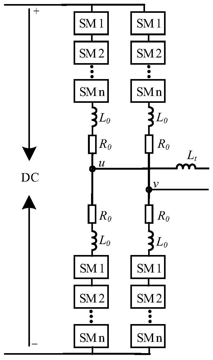 Electrified railway through-type traction power supply system