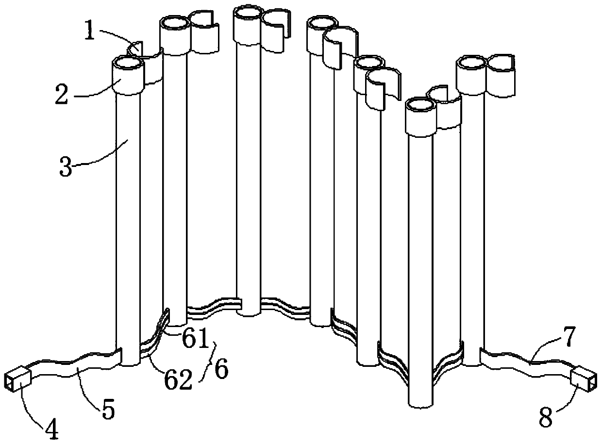 Flexible lithium battery