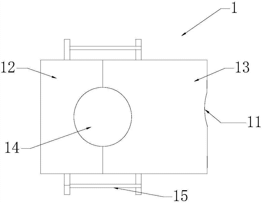 Device and system for cleaning separated crystal of stirring rod of platinum channel