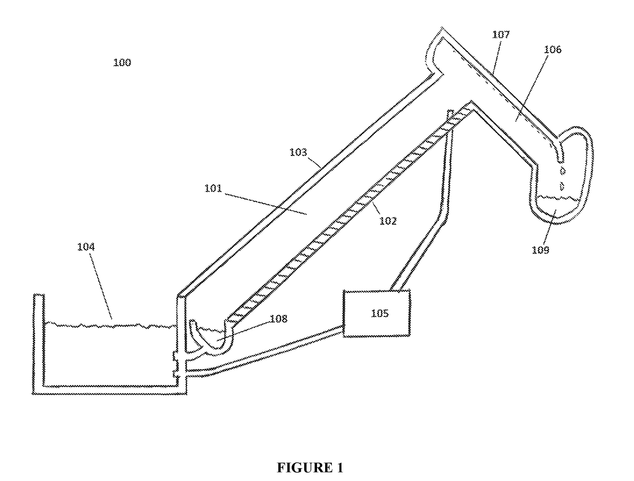 Self-contained photovoltaic distillation apparatus