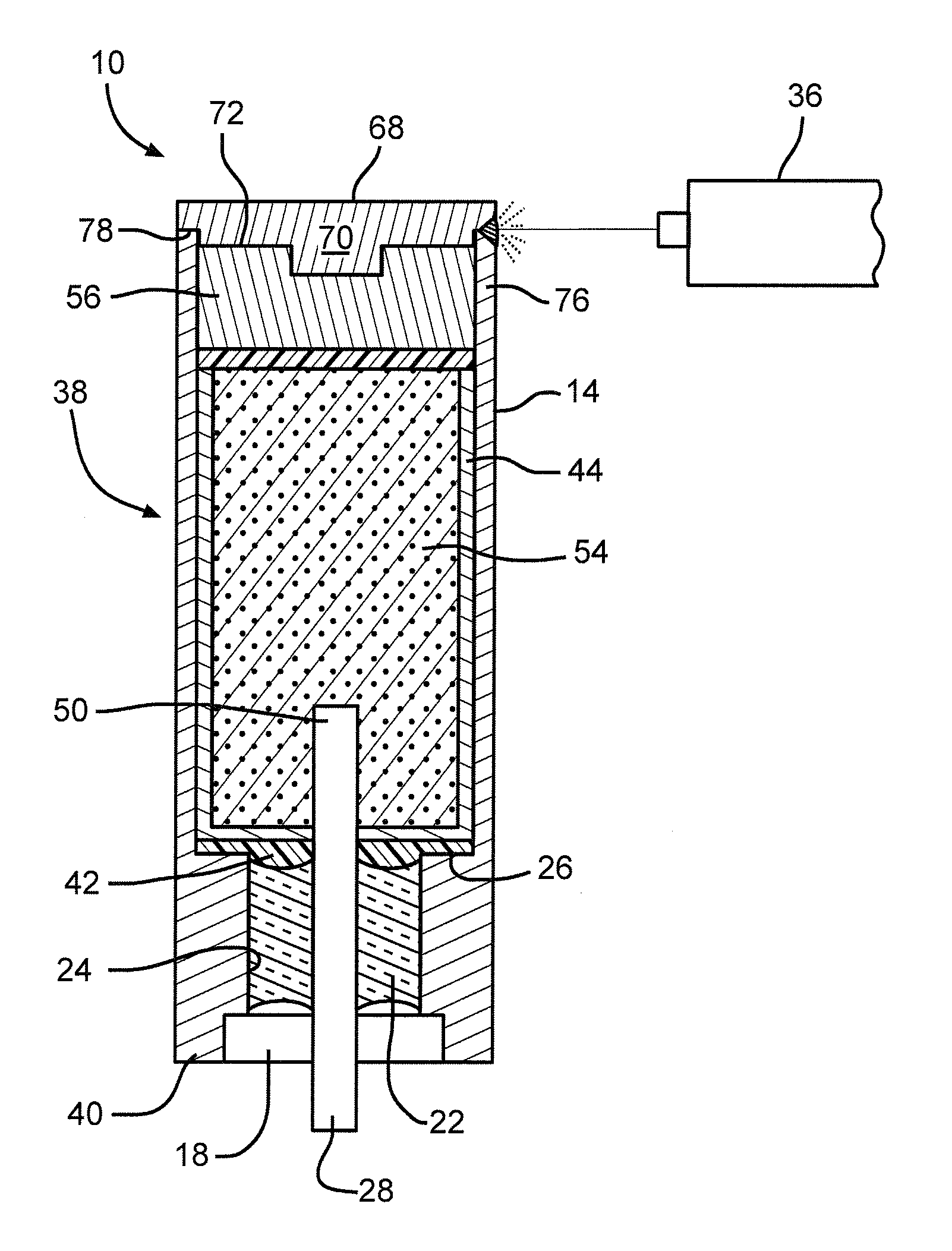 Highly Compact Electrochemical Cell