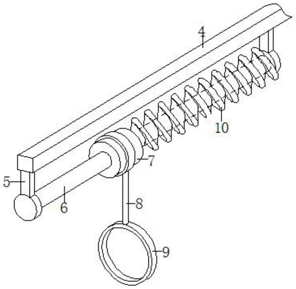 Flexible exercise device for sports