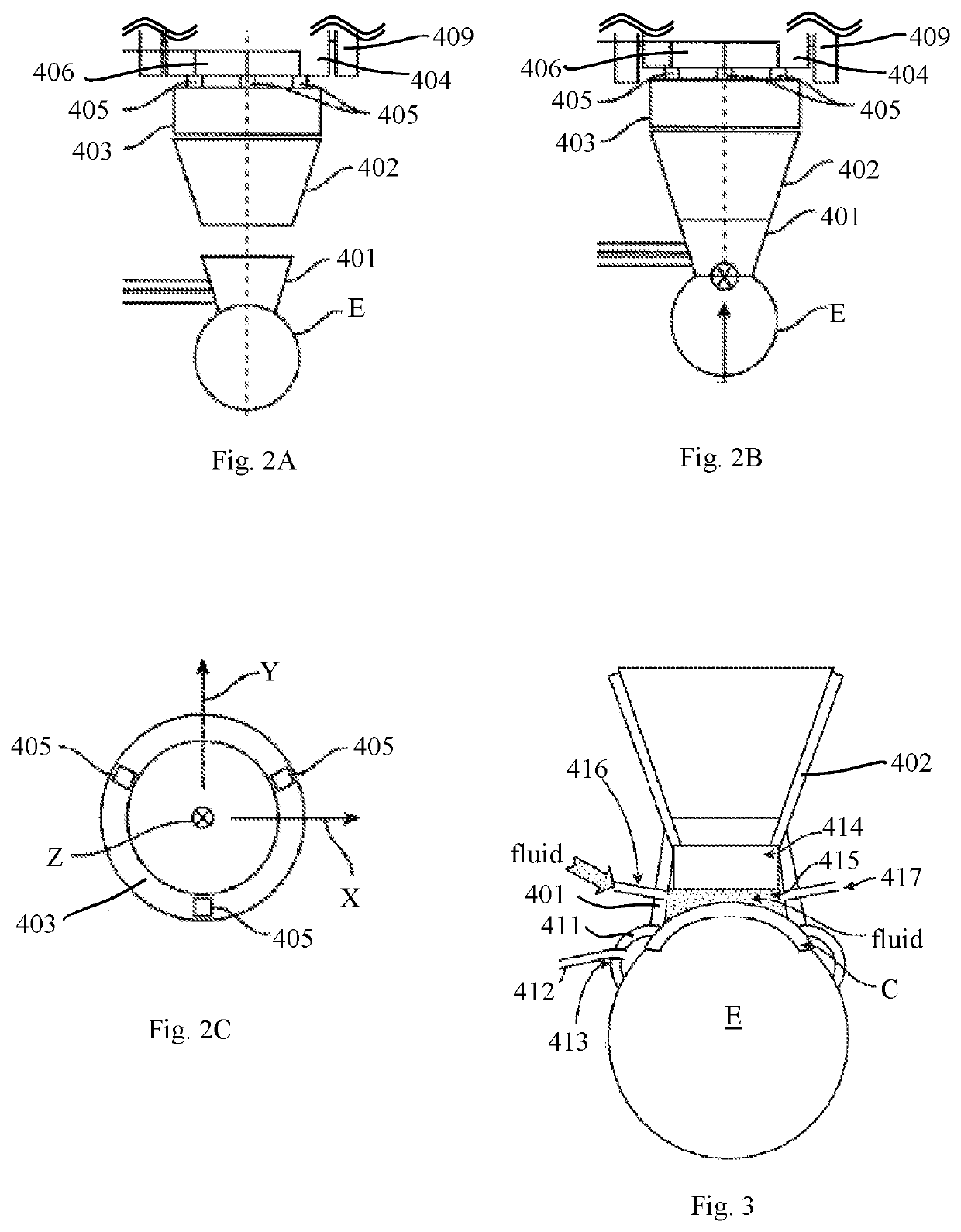 Intraocular pressure measurement for an eye docked to a laser system