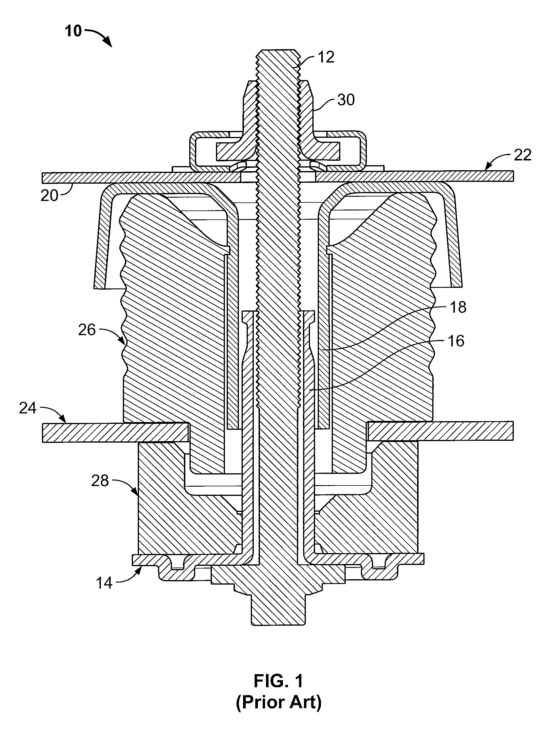 Fastening assembly