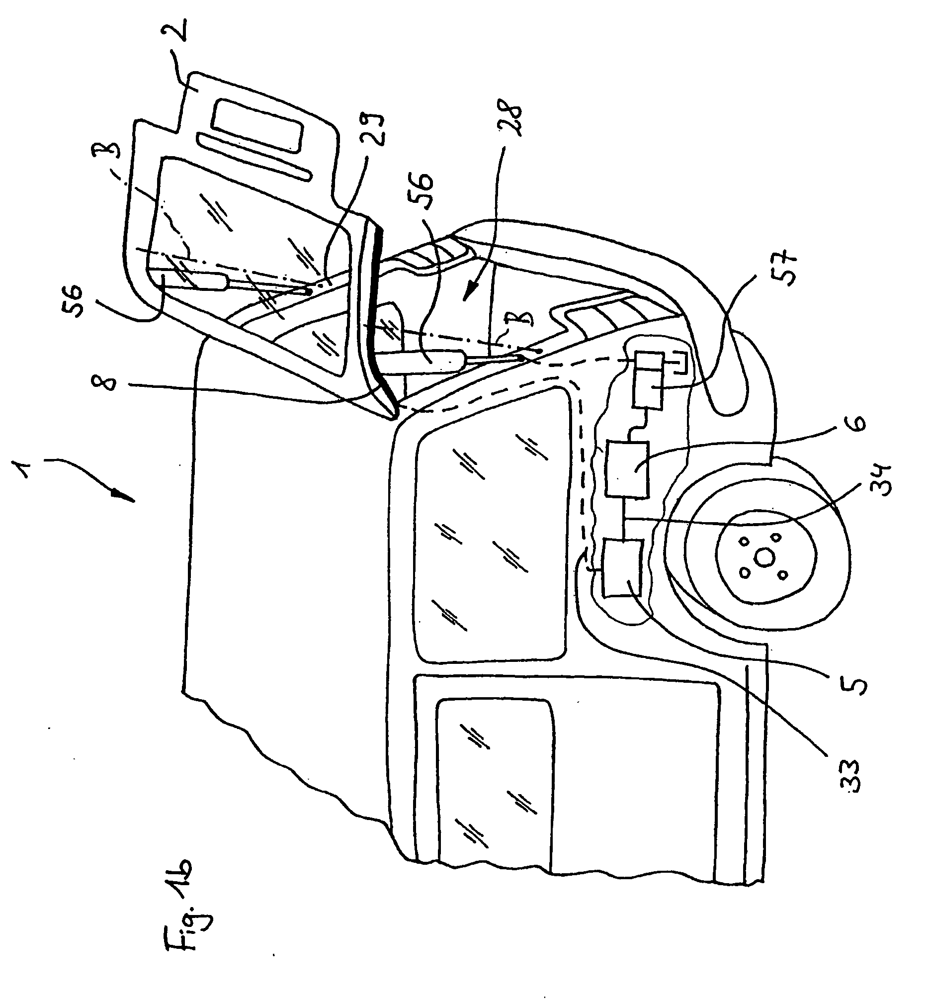 Profile arrangement for jamming protection and injection mould