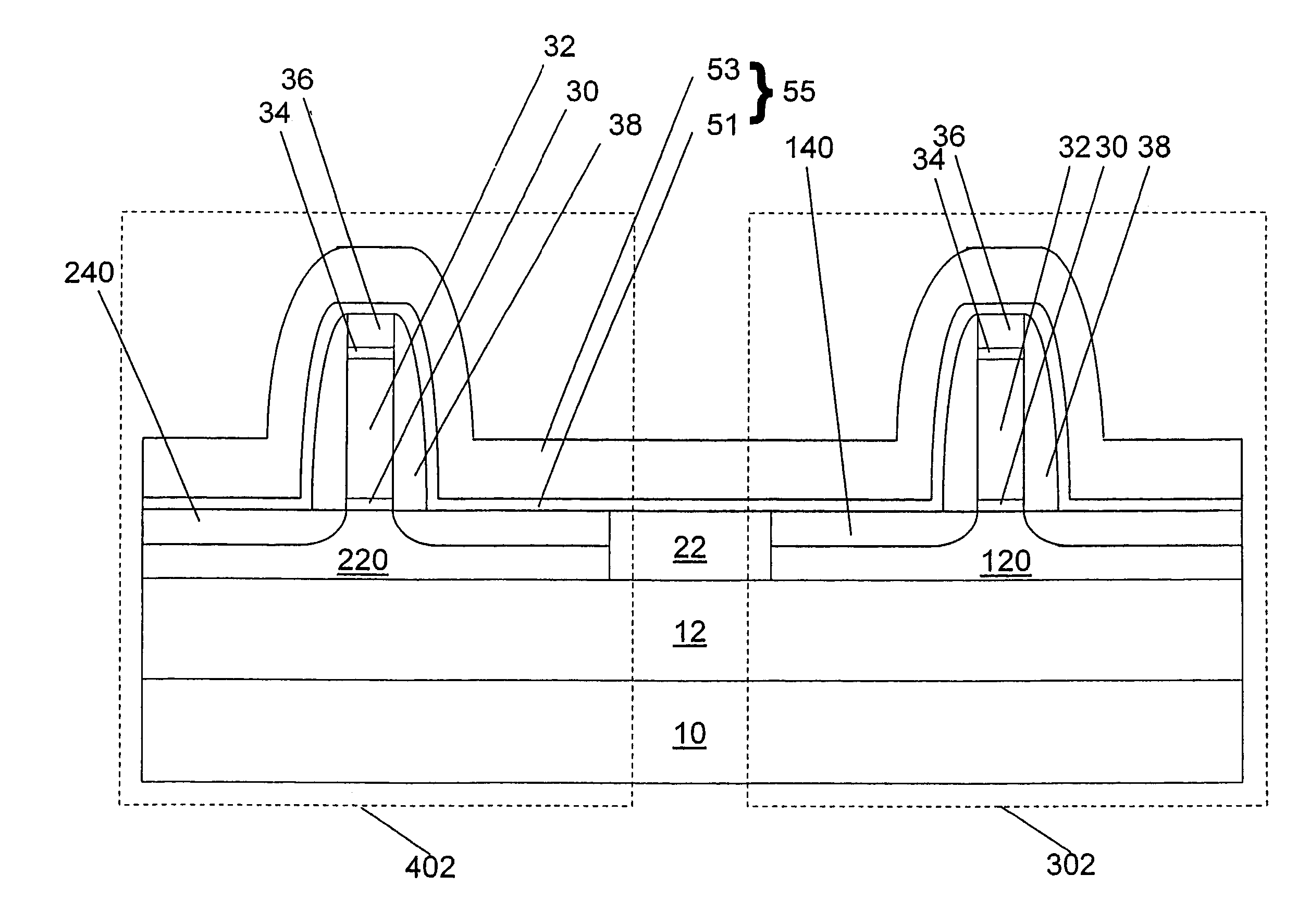 Structure and method for mobility enhanced mosfets with unalloyed silicide