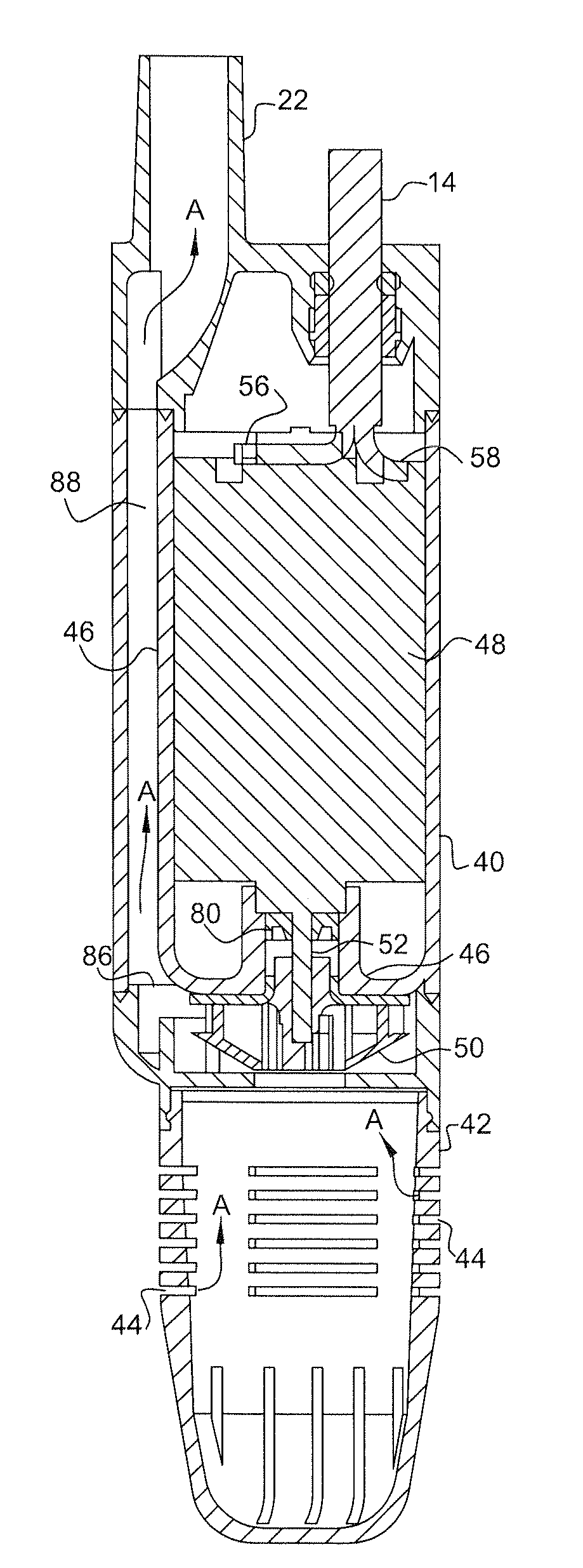 Groundwater sampling device