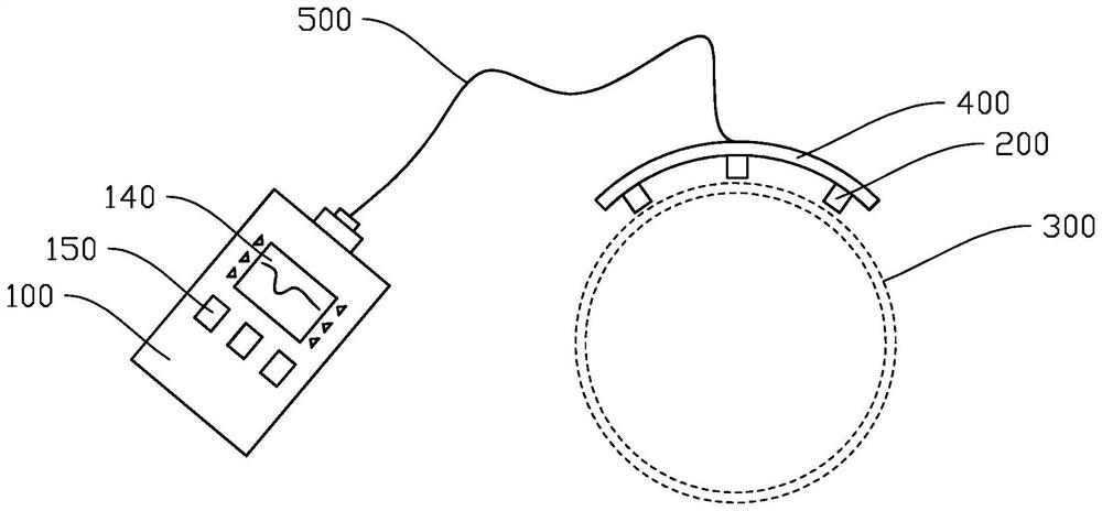 Novel pulsed eddy current thickness measuring device and method