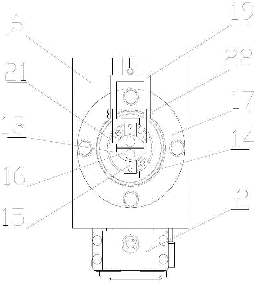 A strain gauge sticking mechanism