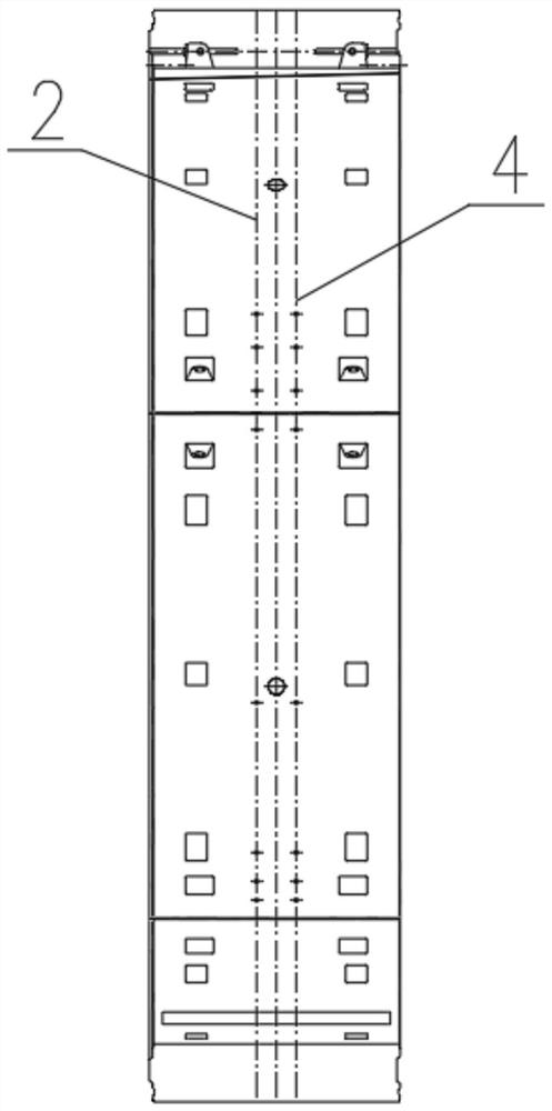 Shield tunnel pipeline support connecting device and anti-falling device in earthquake high-intensity area