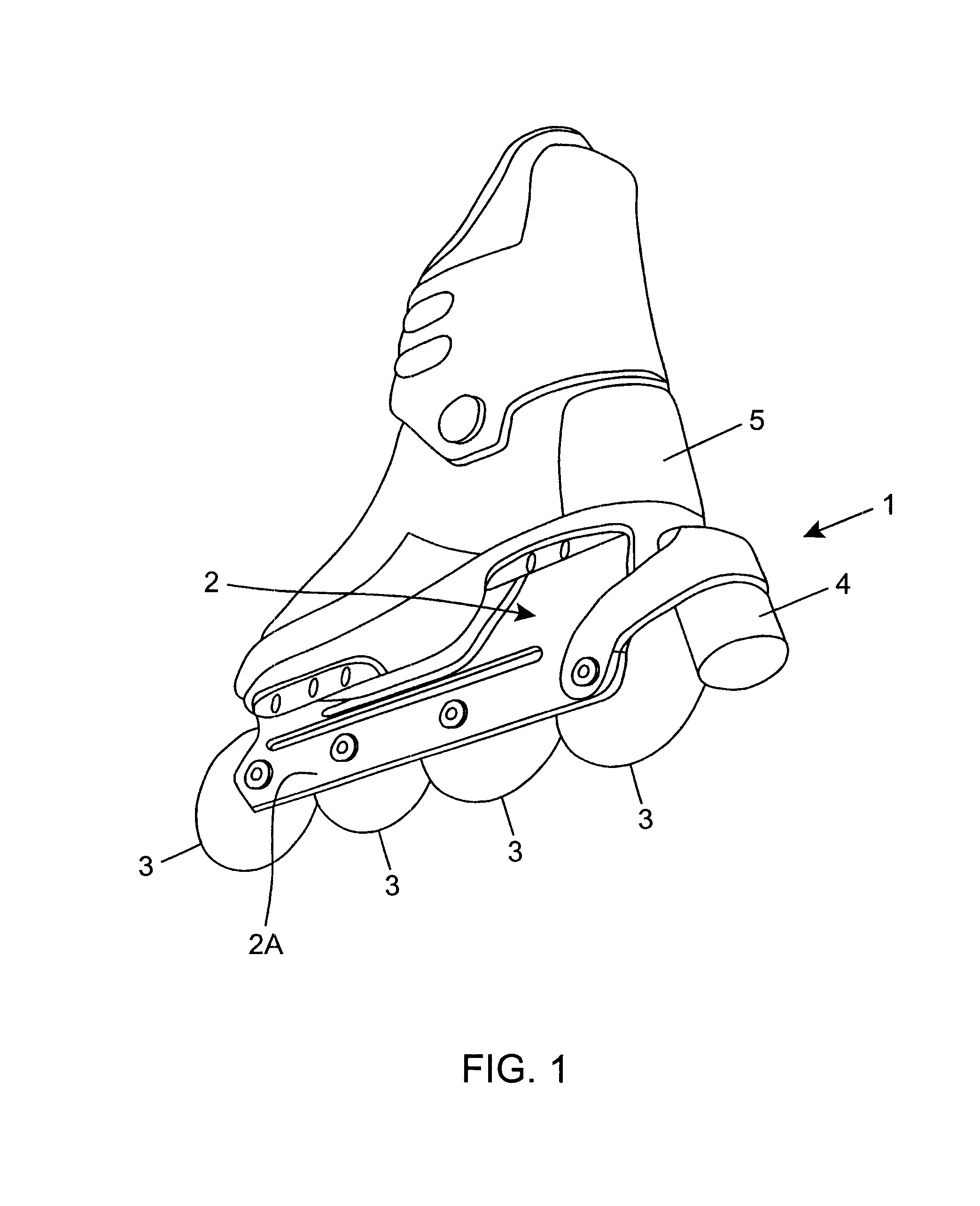 In-line roller skates having quick-release axle system with safety retaining pin mechanism