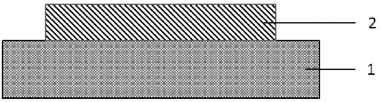 Ultra-low-power organic resistance changing memory device and manufacturing method thereof