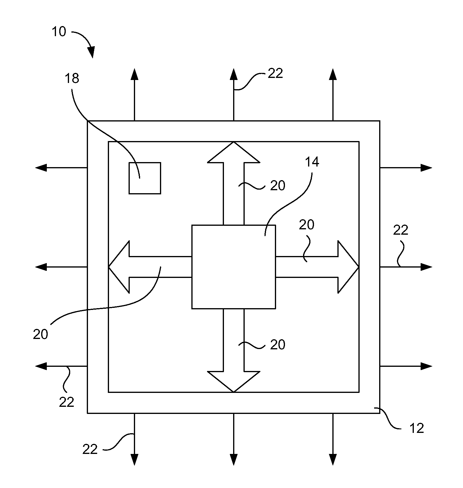 Active enclosure for computing device