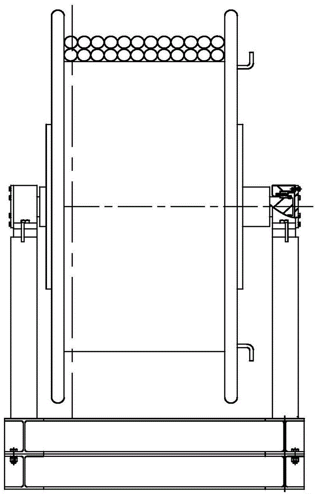 Cable winch applied to submersible pump