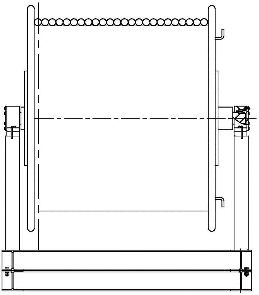 Cable winch applied to submersible pump