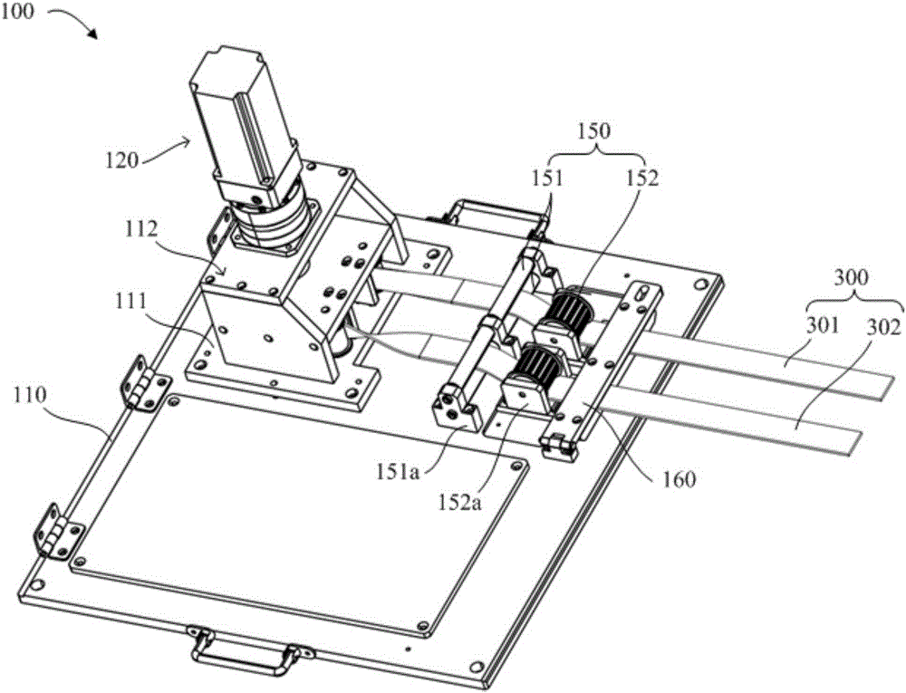 Automobile active pedestrian collision avoidance test device