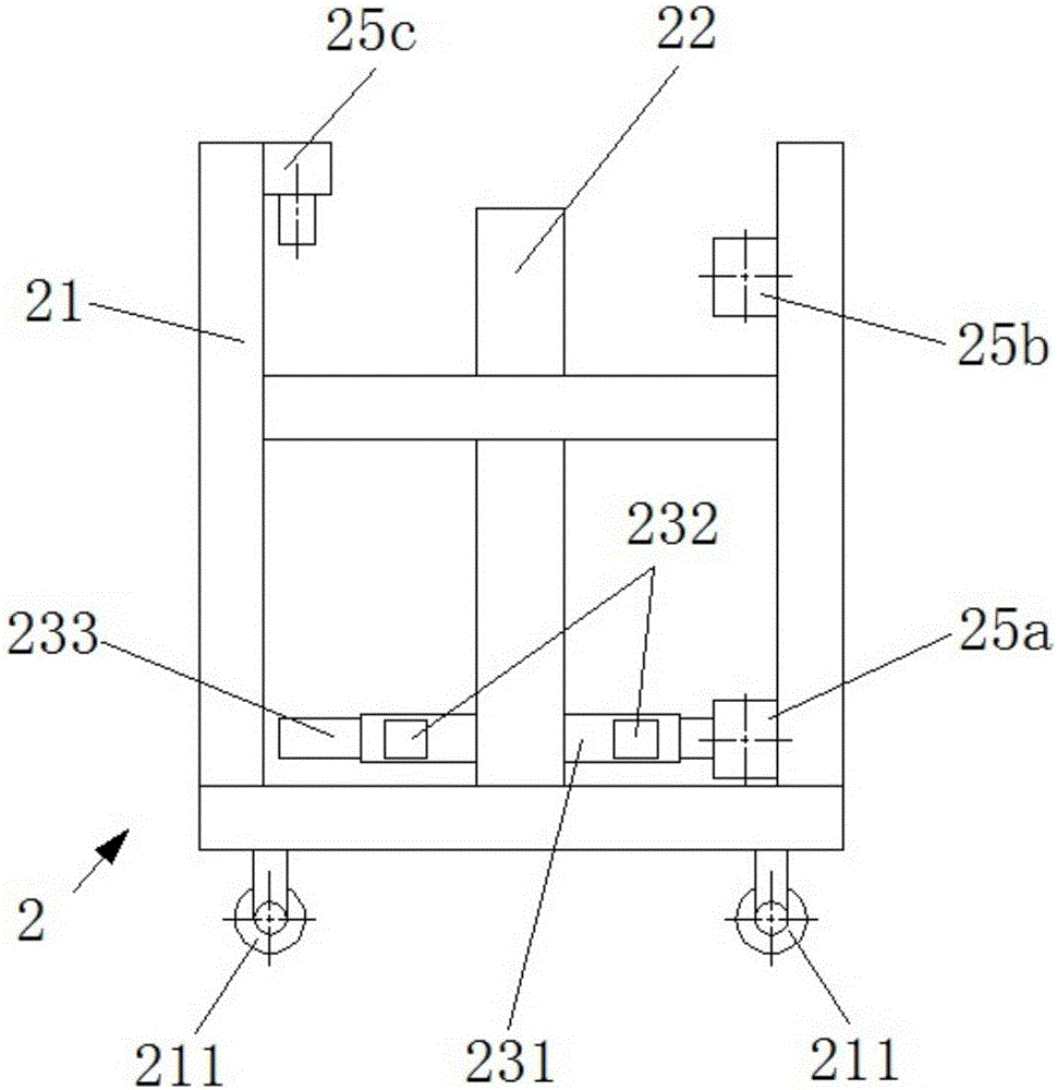 Automatic lifting and transferring machine for painted flat plate jig