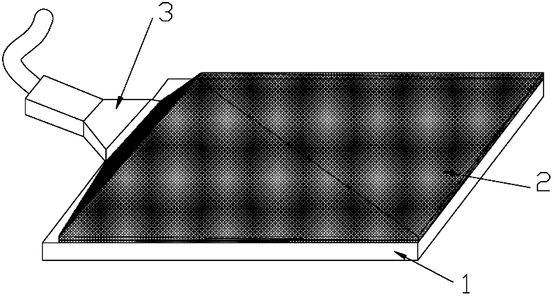 Method for forming grating for machine tool measurement in two-step solidifying roll-pressing forming method