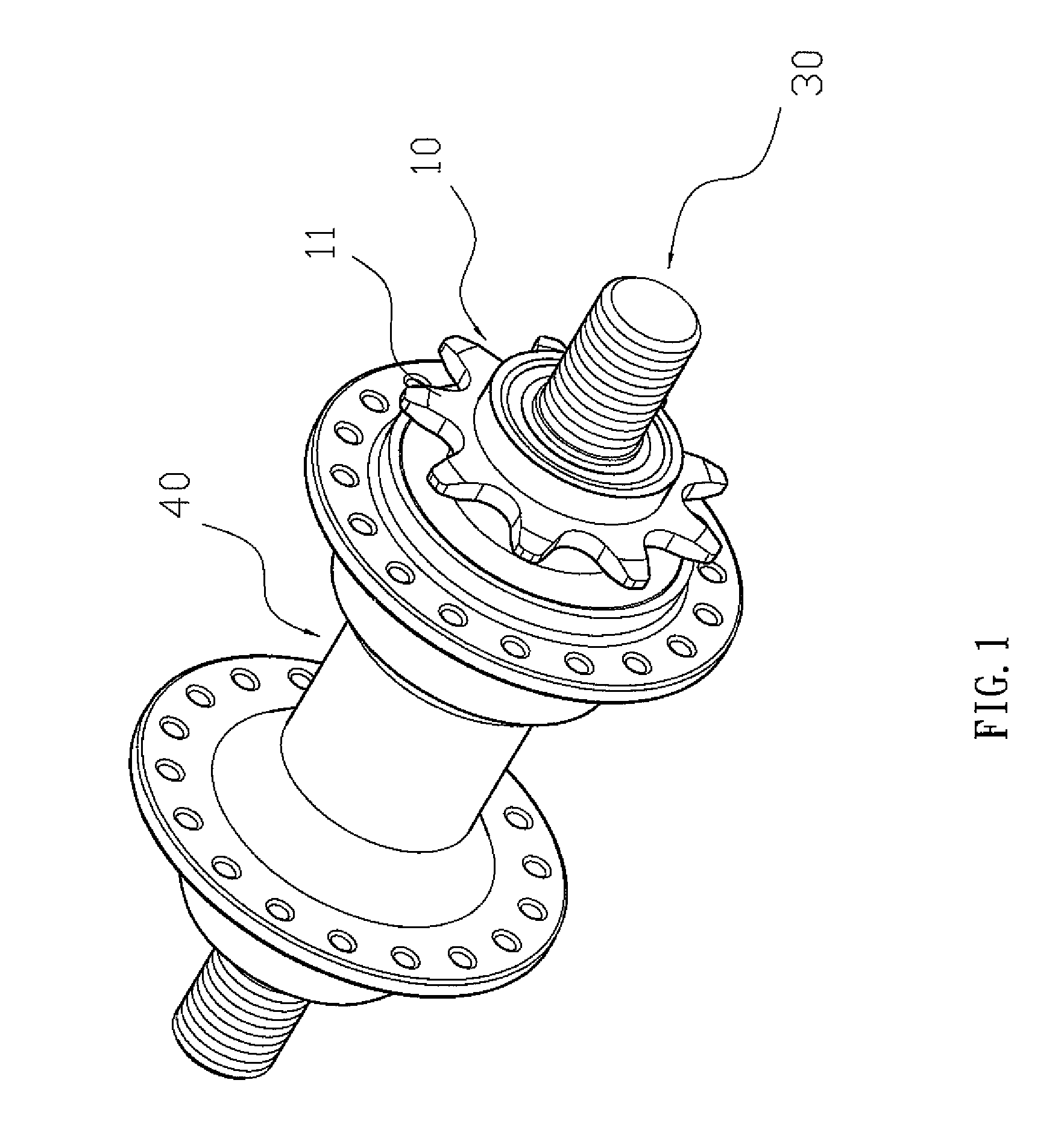 Bicycle hub that will not produce noise