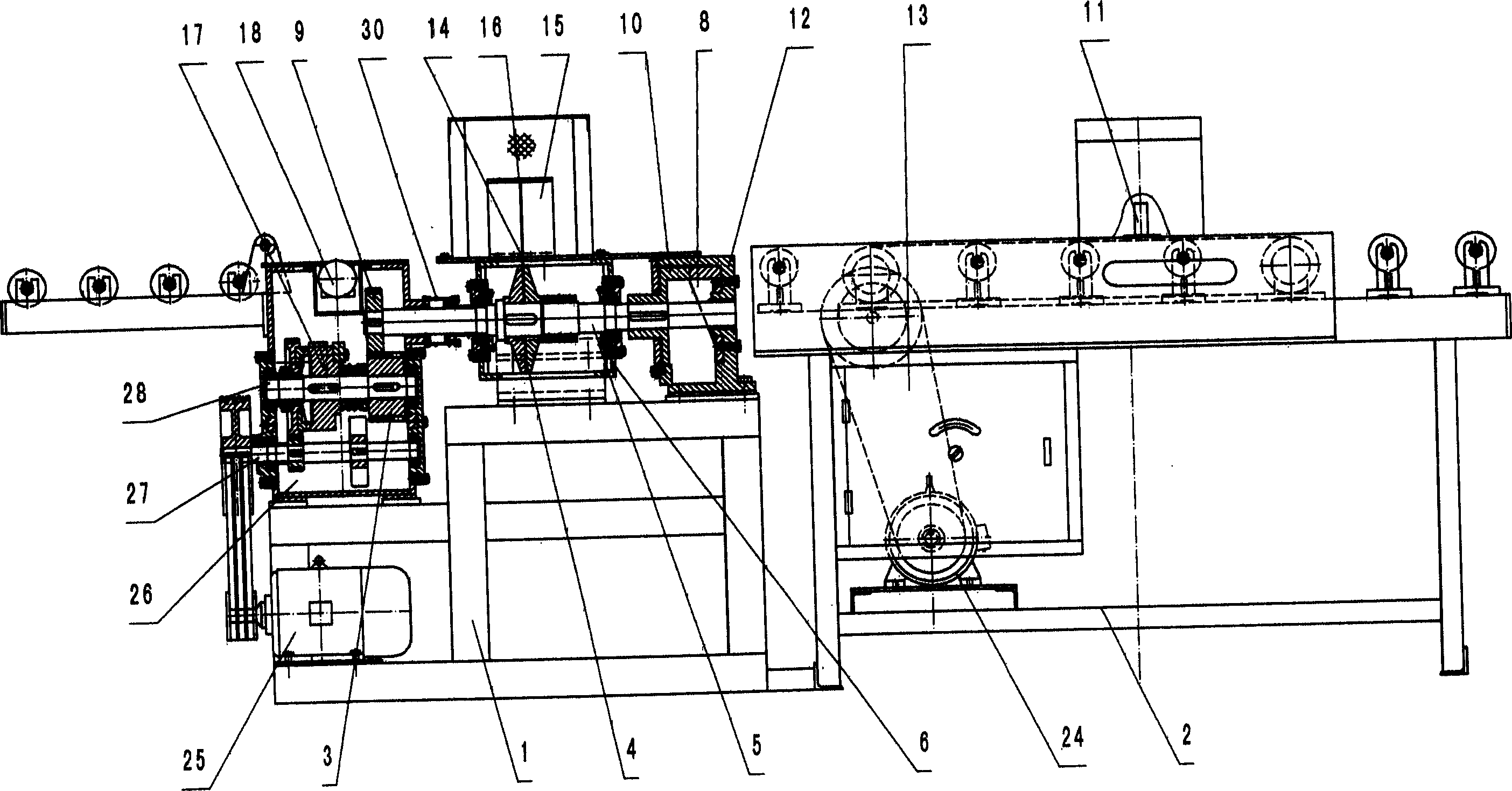 Blade type automatic multipurpose cutting machine for blank and strap