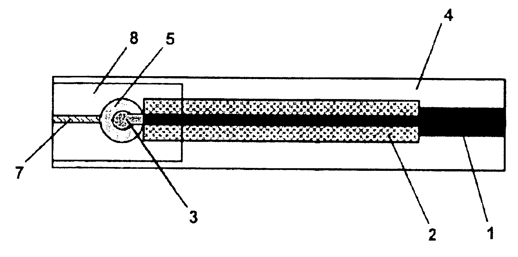 Planar reference electrode