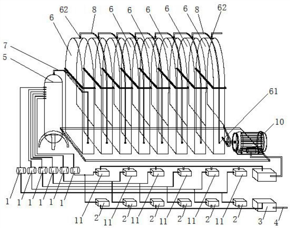 Electrolytic hydrogen production gas buoyancy energy recovery system