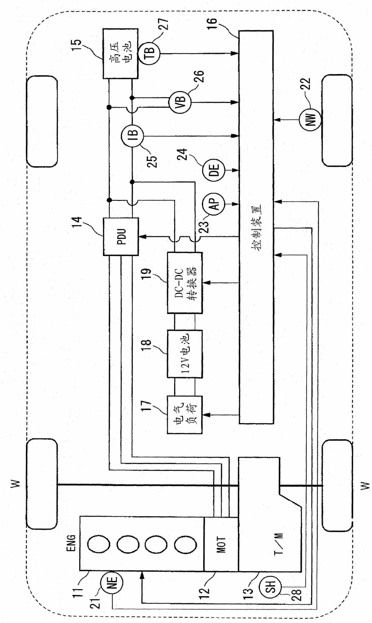 Control device for hybrid vehicle