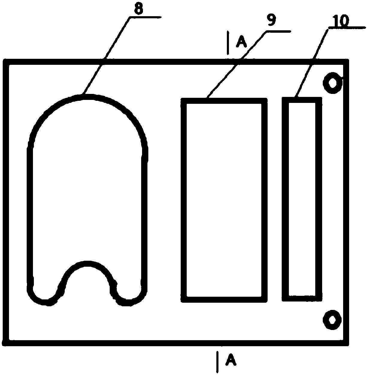 Light steel framework sandwich heat-insulating concrete composite wall body formwork shell and preparation technique thereof