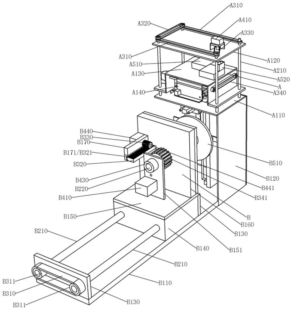 Winding mechanism and cutting cable 3D printing device thereof