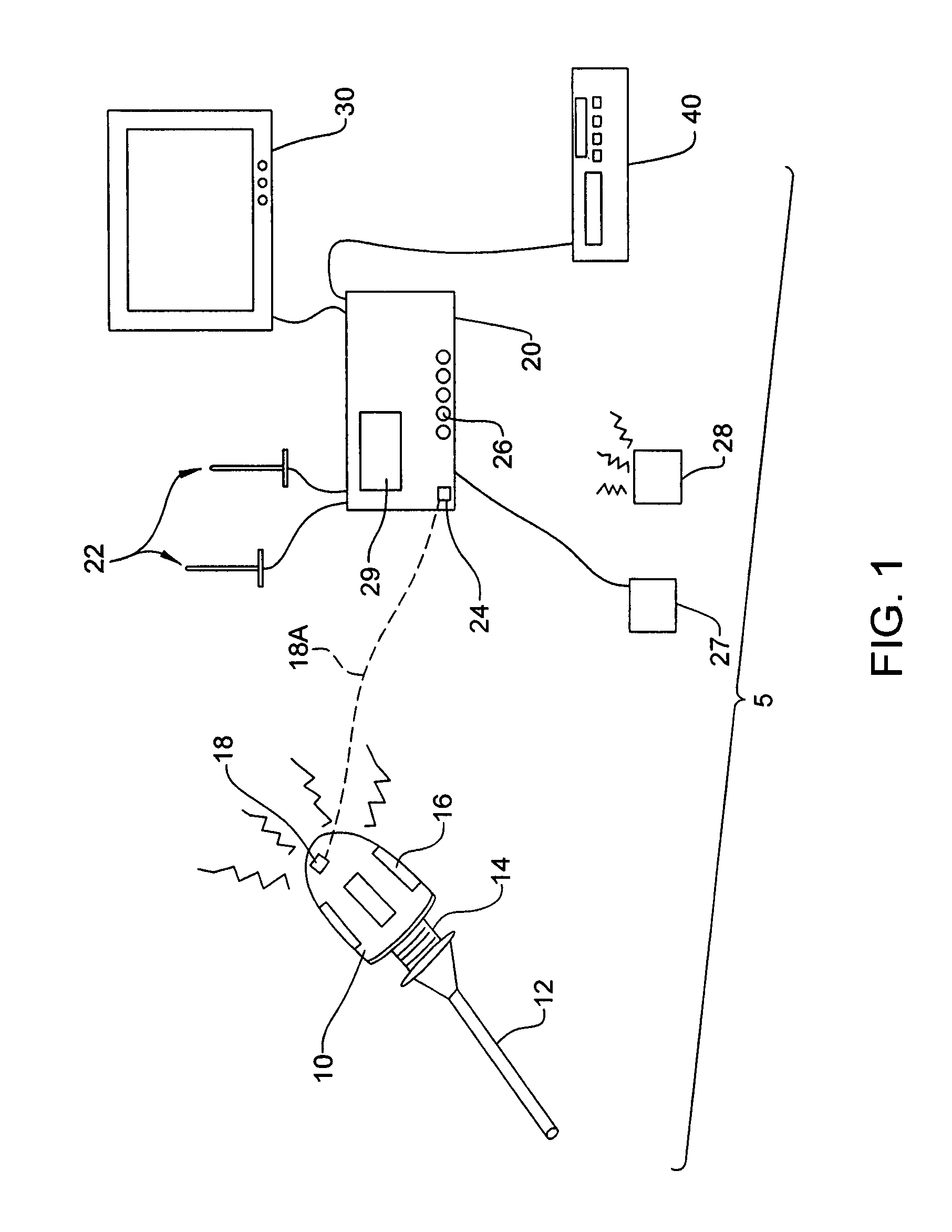 Wireless endoscopic camera