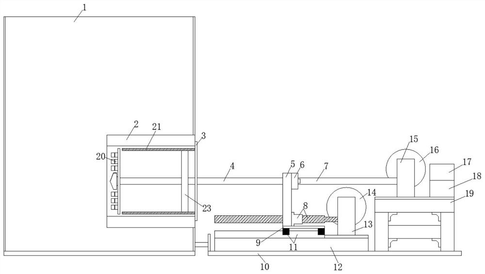 Tunnel excavation face stability experiment equipment and method considering shield cutter head influence