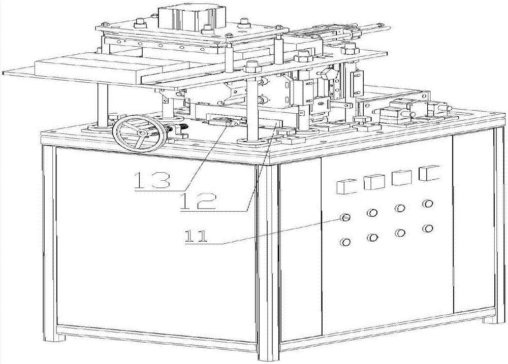 Carton transparent shaping device used in cigarette special packaging