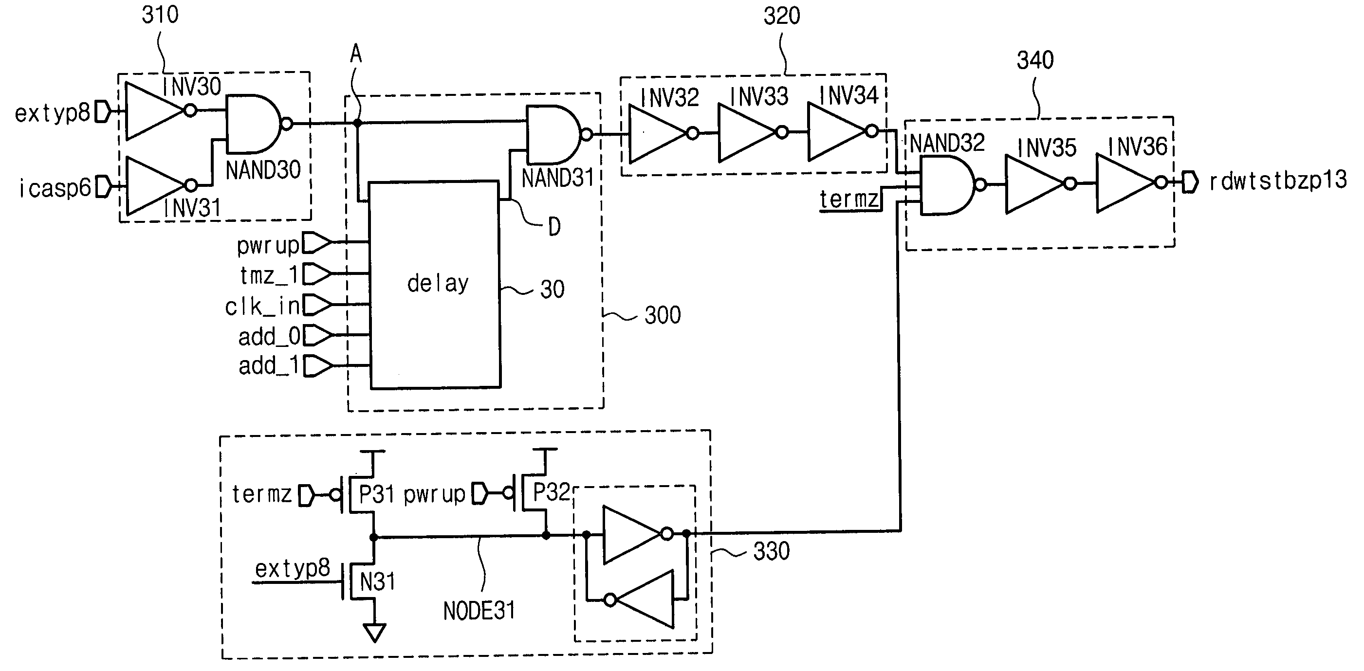 Circuit for controlling an enabling time of an internal control signal according to an operating frequency of a memory device and the method thereof