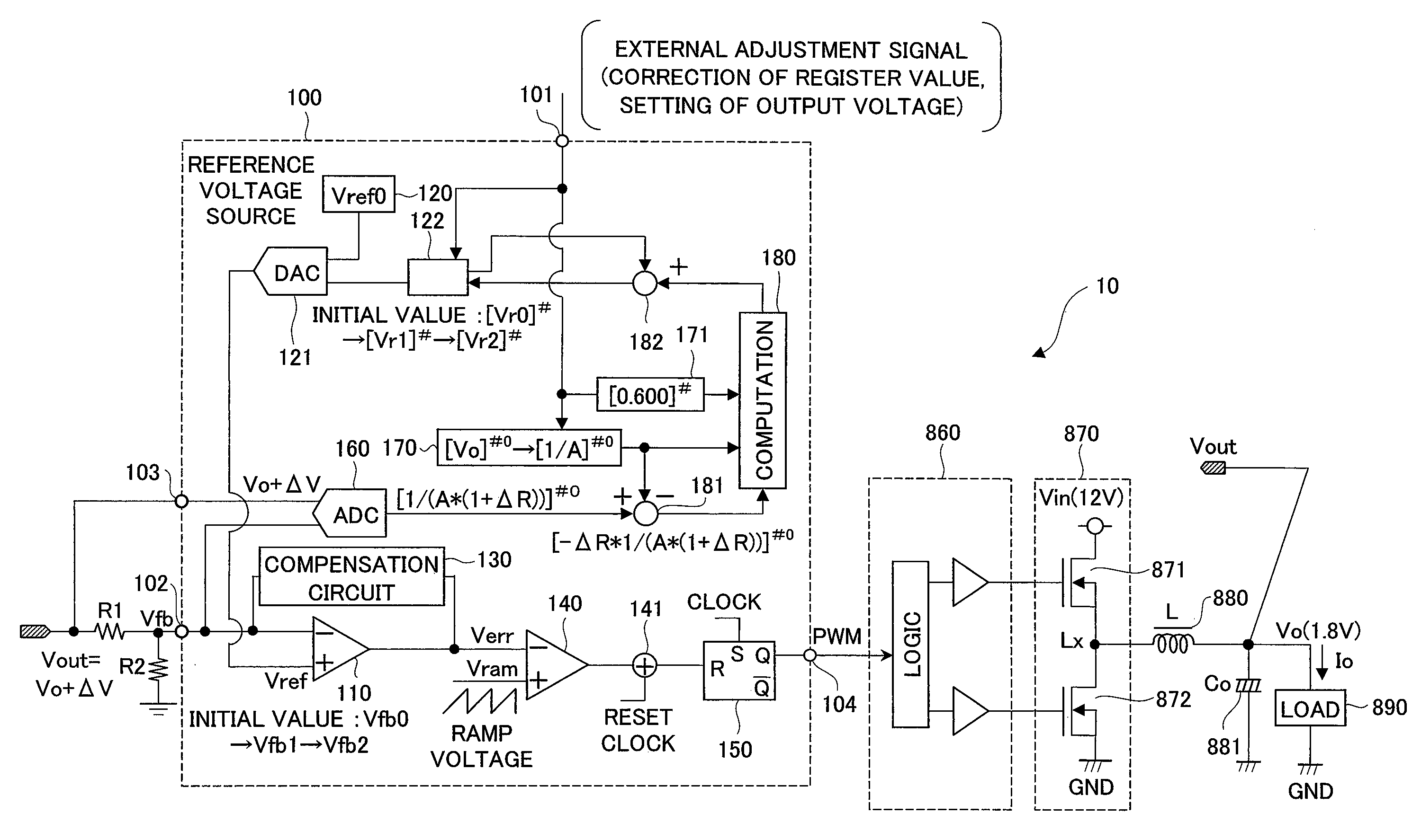 Semiconductor device and power supply using the same