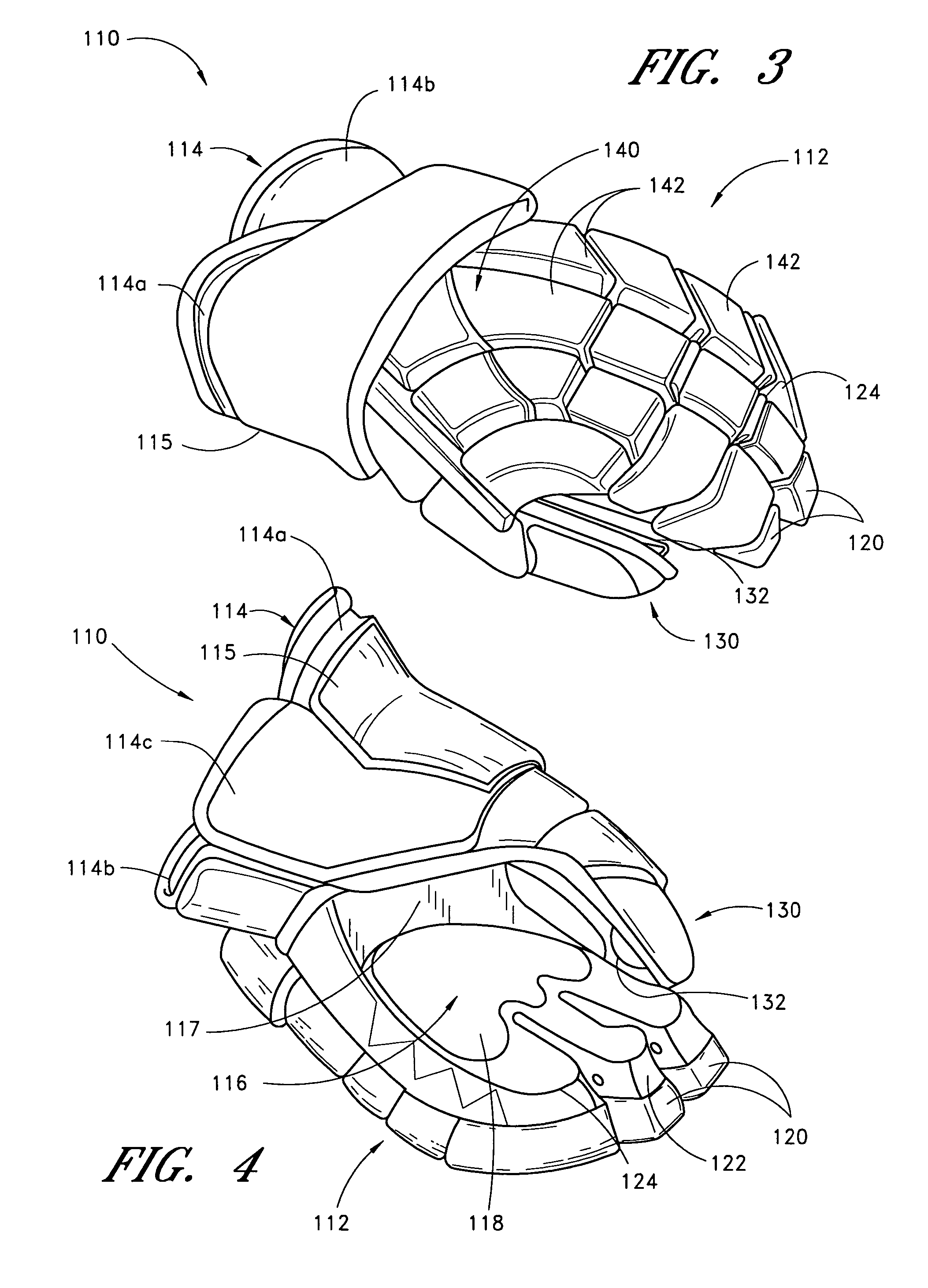 Protective glove with articulated locking thumb